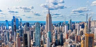 New York bill would restrict how sportsbooks offer problem gambling support The skyline of New York City