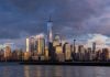 New York regulator will reassess licenses of prediction market participants The skyline of Manhattan, New York City under dark purple clouds