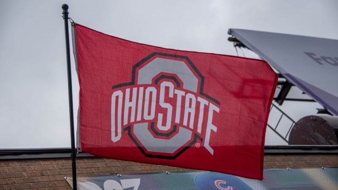 Ohio-should-never-have-legalized-sports-betting,-says-Gov.-DeWine An Ohio State sports flag