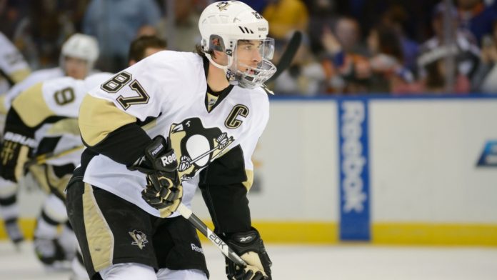 Pittsburgh-Penguins-Partnership-BetMGM Pittsburgh Penguins player as the NHL team partners with BetMGM.