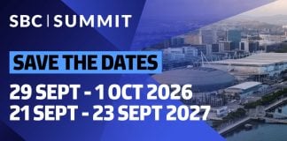 SBC Summit heads back to Lisbon in September in 2026 and 2027 SBC Summit 2026 and 2027 graphic