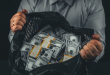 A money bag as Bally's secures new financing.