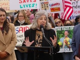 Dina Titus as she wants a House committee to consider her FAIR BET Act.