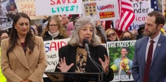 Dina Titus as she wants a House committee to consider her FAIR BET Act.