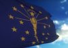 Indiana lawmaker files bill to ban dual-currency sweepstakes gaming Indiana flag as a lawmaker proposes a bill related to online sweepstakes games.