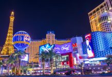 Las Vegas strip as SBC Americas recaps anti-money laundering violations sparked by former bookie Matthew Bowyer.