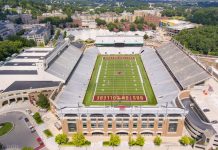 Massachusetts commissioner says Fanatics’ college bets fine not enough Boston College's Alumni Field football stadium in Massachusetts