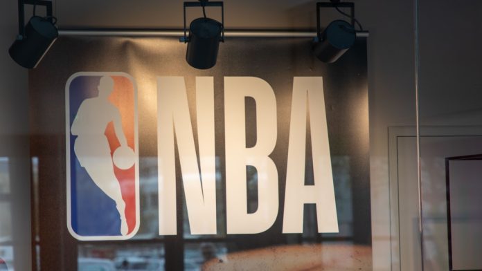 NBA-Gambling-Proposed-Policy-Changes NBA logo as the league considers policy changes for ganbling.