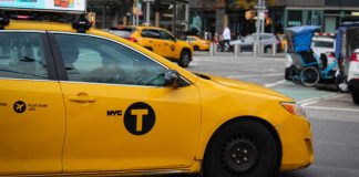 New York city taxi as the state awards downstate casino licenses.