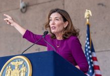 New York Governor Kathy Hochul, who has just officially banned sweepstakes gambling