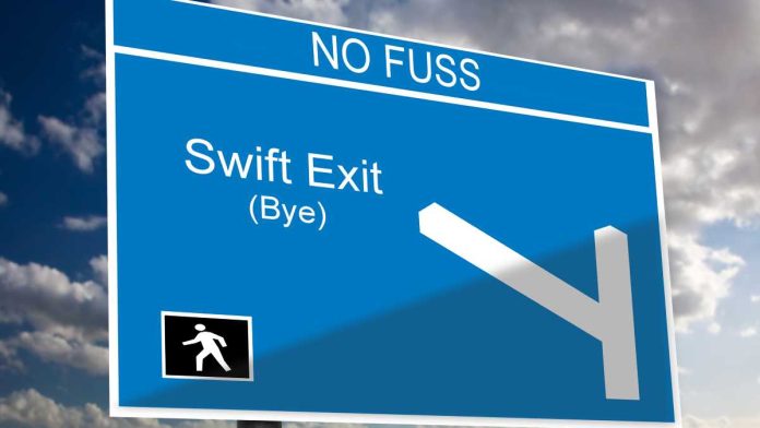 Underdog-Exiting-Sports-Betting Road sign about swift exit