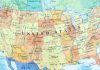 A map of the U.S.