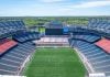 Foxborough Stadium in Massachusetts