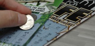 Lottery ticket as the Kansas Lottery teams up with Instant Win Gaming.