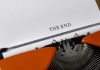 Court closes the book on Michigan’s state ADW licensing scheme Typewriter with page reading The End