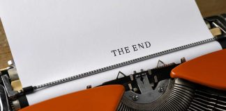 Court closes the book on Michigan’s state ADW licensing scheme Typewriter with page reading The End