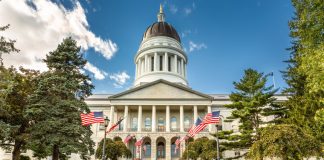 The Maine State Capitol building