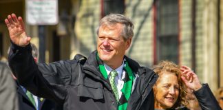 NCAA President Charlie Baker as he requests a player prop ban in Missouri.
