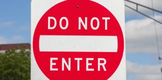 Do not enter sign as Nevada regulators aim to blacklist former bookie Matthew Bowyer from state casinos.