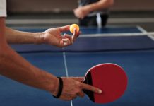 Ontario fines FanDuel over suspected table tennis match-fixing A person preparing to serve in a table tennis game