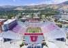 The Rice-Eccles college football stadium in Utah