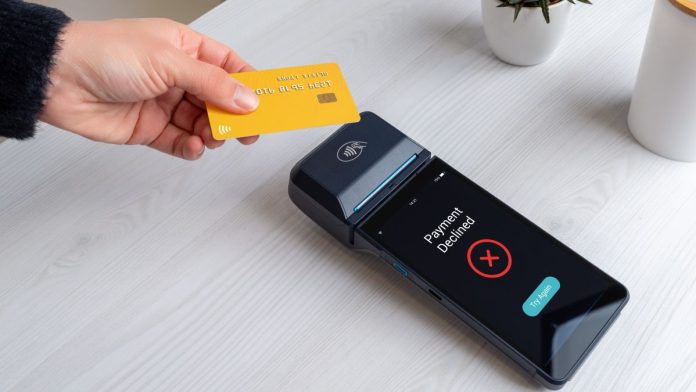 Virginia-House-passes-bill-to-ban-credit-cards-in-sports-betting A person's credit card payment is declined
