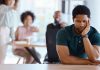 BetMGM announces zero-tolerance policy on athlete harassment A person being bullied as BetMGM implements a new harassment policy.