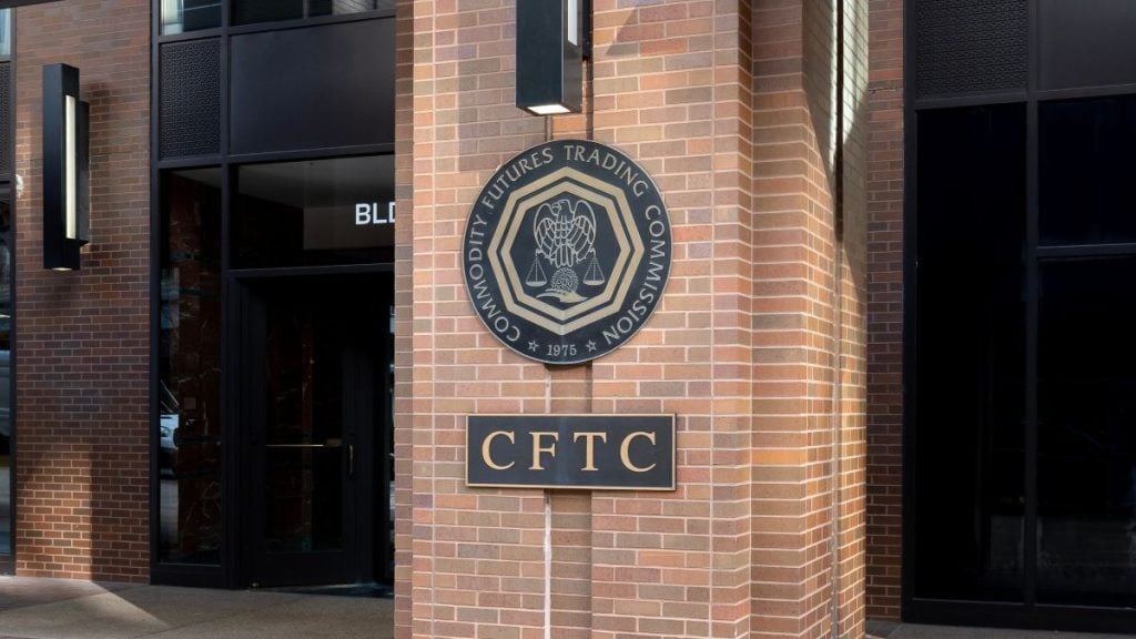 Entrance to the CFTC headquarters in Washington, D.C.