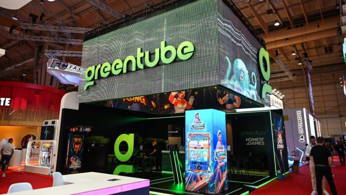 Greentube-strengthens-U.S.-presence-with-PlayStar-in-New-Jersey A Greentube booth at an SBC event