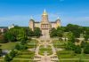 Iowa Senate unanimously approves more powers for gaming regulator The Iowa State Capitol building in Des Moines