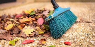 A broom sweeping as the Mississippi Senate passes a bill that aims to ban online sweepstakes gaming.