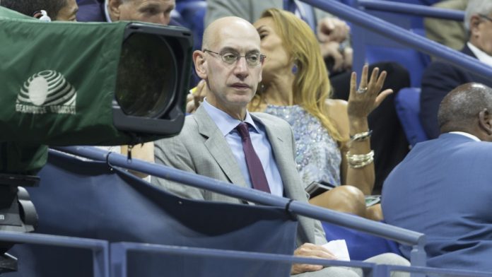 NBA commissioner Adam Silver, who recently spoke about prediction markets.
