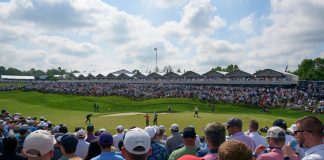 PGA Tour and ESPN vastly expand live betting streams with DraftKings A crowd watching the 2024 PGA Championship at Valhalla Golf Club in Louisville, Kentucky