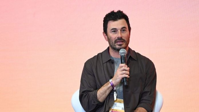 Polymarket-hires-Fanatics-exec-Borod-to-lead-sports-business-after-lawsuit Ari Borod speaking at SBC Summit Americas 2025