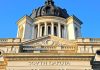 South Dakota capitol as a state senate committee passes an online sports betting bill.