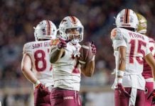 Virginia Tech Hokies running back Marcellous Hawkins