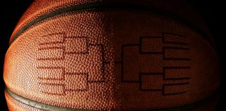 March Madness ball as the AGA projects Americans to wager $3.3 billion on the tournament.