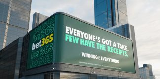 bet365 campaign as the company delivers new marketing in the U.S. and Canada.