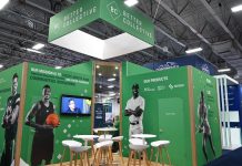 A Better Collective booth at an SBC event