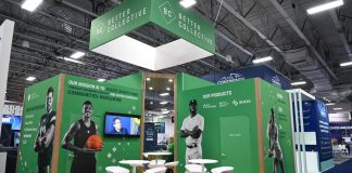 A Better Collective booth at an SBC event
