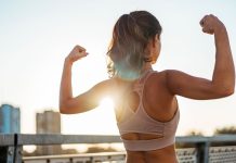 DraftKings debuts new Flex Spin feature for online casino players A woman flexing as DraftKings debuts a new Flex Spin feature for online casino players.