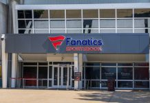 Fanatics Sportsbook at the Washington Commanders' Northwest Stadium in Landover, Maryland