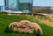 Fertitta buying Connecticut Sun WNBA team from Mohegan The Mohegan Sun logo in Connecticut