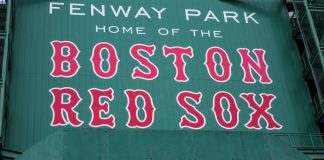 Fenway Park as Massachusetts considers an overhaul sports betting bill.
