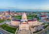 Minnesota bills propose prediction markets, sweepstakes casinos bans A wide-angle shot of the Minnesota State Capitol building in Saint Paul, MN