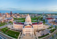 Minnesota bills propose prediction markets, sweepstakes casinos bans A wide-angle shot of the Minnesota State Capitol building in Saint Paul, MN