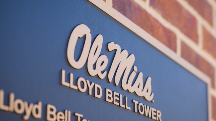 Ole Miss sign as the school prepares to launch a new research center for gambling.