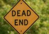 Mississippi fails to pass sweeps ban & online sports betting bills A dead end sign as a group of gaming bills die in the Mississippi legislature.