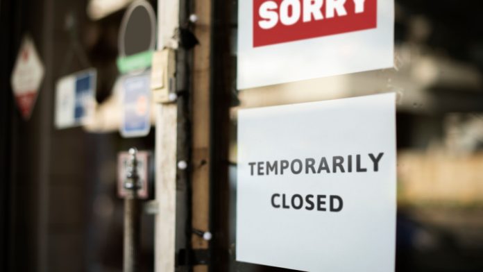 Nevada-Granted-TRO-Kalshi-Sports-Event-Contracts A closed sign as Nevada is requiring Kalshi to temporarily pull its sports event contracts.