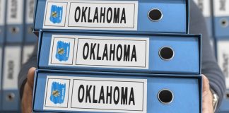 Oklahoma books as the state's Senate passes a bill that aims to outlaw online casino games.